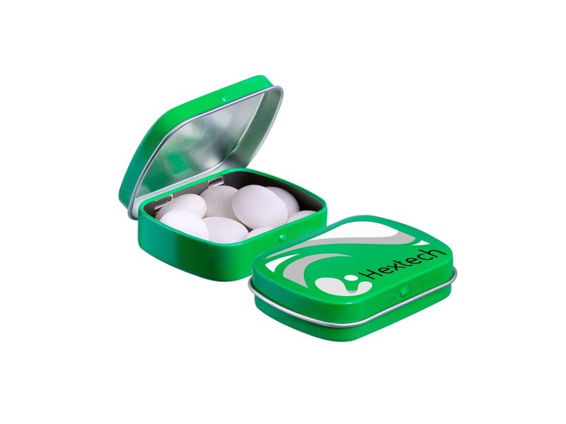 Mini scharnierblikje Mentos