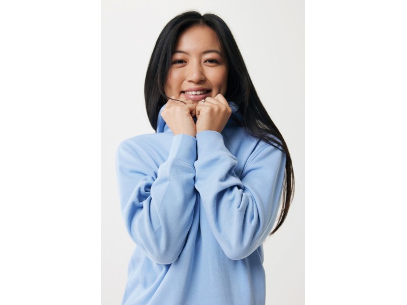 Iqoniq Yengo recycled katoen hoodie met steekzakken Iqoniq Yengo recycled katoen hoodie met steekzakken