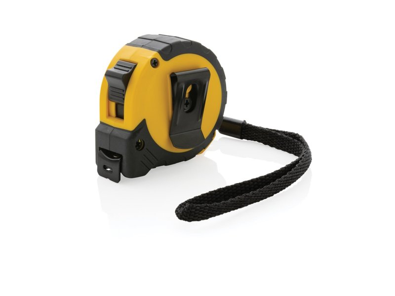 RCS gerecycled plastic 3M/16 mm rolmaat met stopknop RCS gerecycled plastic 3M/16 mm rolmaat met stopknop