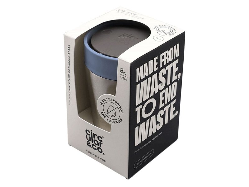 Circular&Co Recycled Stainless Steel Coffee Cup 227 ml