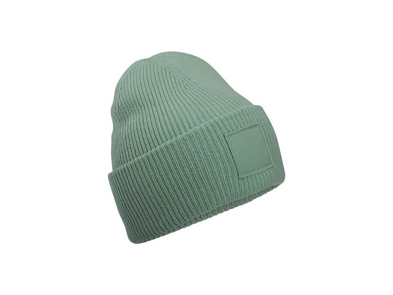 Beechfield - Deep Cuffed Tonal Patch Beanie