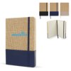 Notitieboek jute R-PET Notitieboek jute R-PET