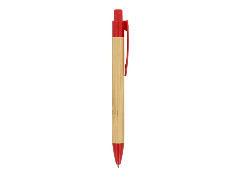 Ball pen bamboe met tarwestro