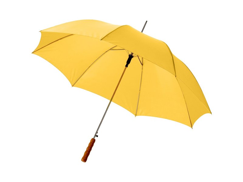 Lisa 23'' automatische paraplu met houten handvat