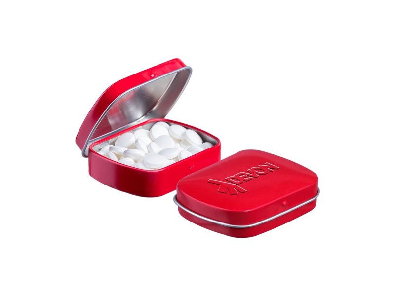 Mini scharnierblikje embossing