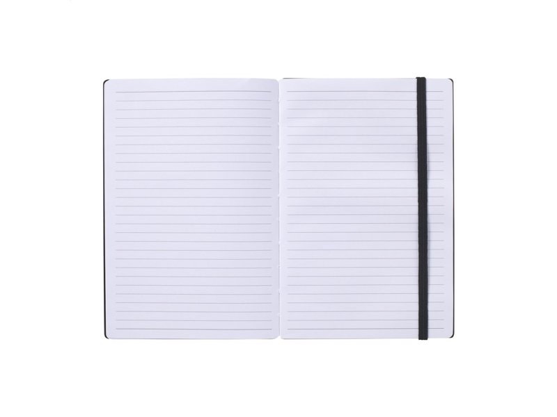 Bamboo Journal Naked Spine Notebook Black A5 Bamboo Journal Naked Spine Notebook Black A5