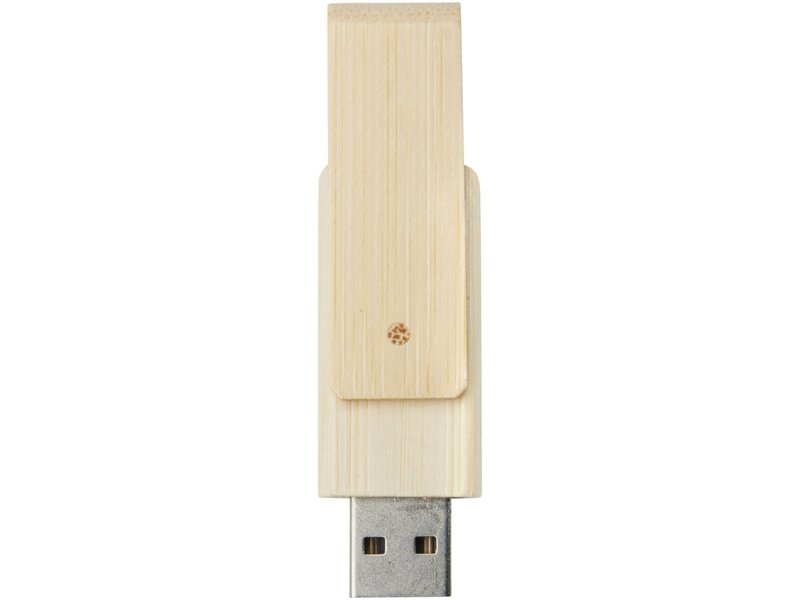 Rotate USB flashdrive van 8 GB van bamboe
