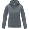 Sayan anorak dames sweater met halve rits en capuchon