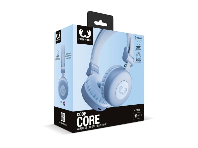 3HP1000 I Fresh 'n Rebel Code Core-Wireless on-ear Headphone 3HP1000 I Fresh 'n Rebel Code Core-Wireless on-ear Headphone