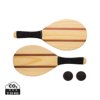Houten frescobol tennis set