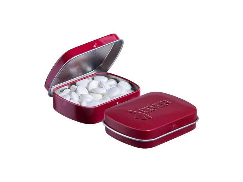 Mini scharnierblikje embossing