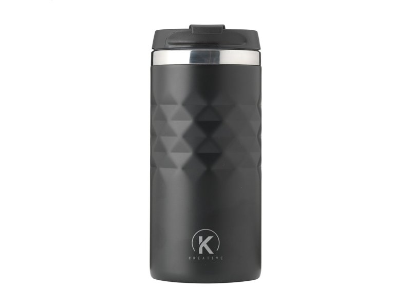 Geometric Mug RCS Recycled Steel 280 ml thermosbeker Geometric Mug RCS Recycled Steel 280 ml thermosbeker