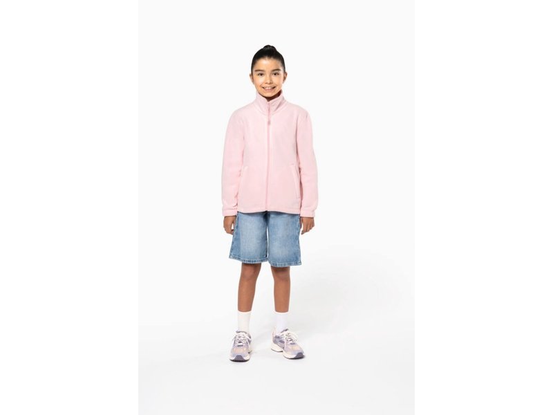 Kariban Kinderfleece met rits