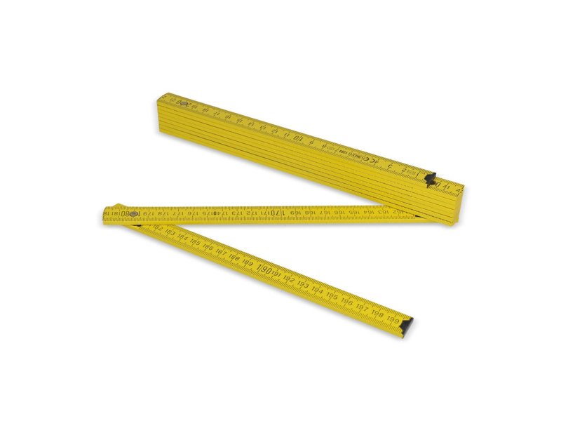 Duimstok hout 2m premium geschilderd