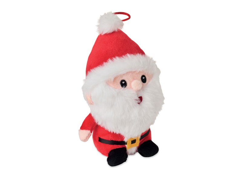 Kerstman knuffel GLEEFUL