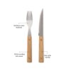 VINGA Paso 8-delige bbq bestekset VINGA Paso 8-delige bbq bestekset