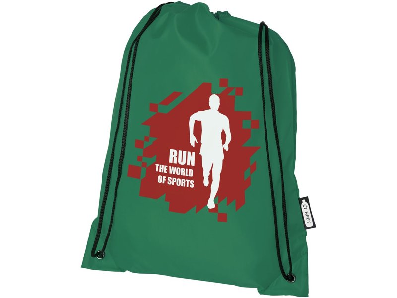 Oriole RPET rugzak met trekkoordsluiting 5L Oriole RPET rugzak met trekkoordsluiting 5L