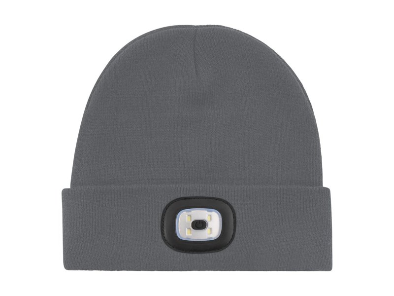 Gebreide muts met ledlamp Gebreide muts met ledlamp