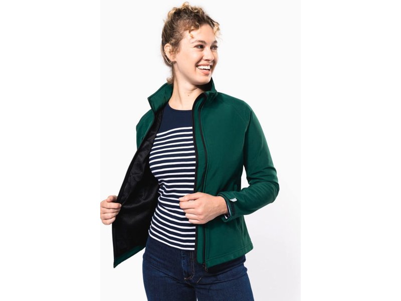 Kariban Dames Afneembare hooded softshell jas