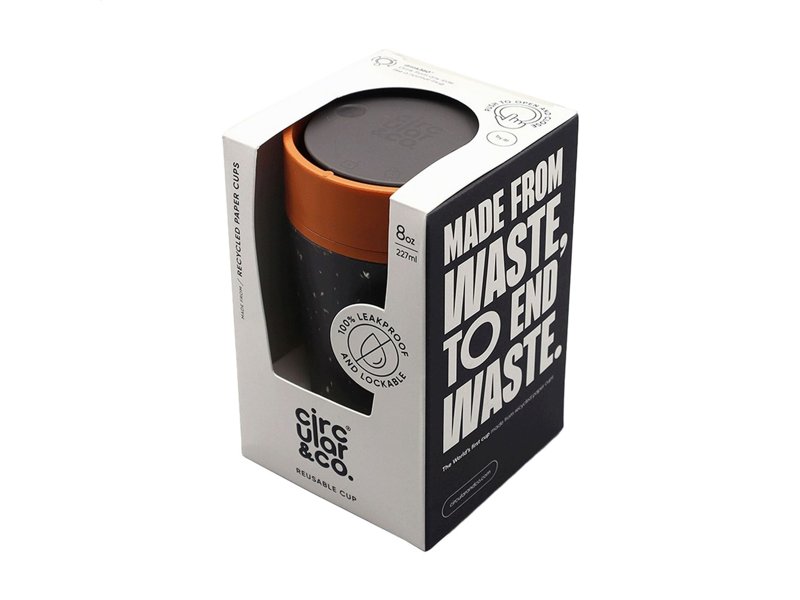 Circular&Co Recycled Coffee Cup 227 ml koffiebeker Circular&Co Recycled Coffee Cup 227 ml koffiebeker