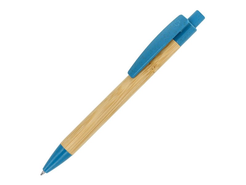 Ball pen bamboe met tarwestro