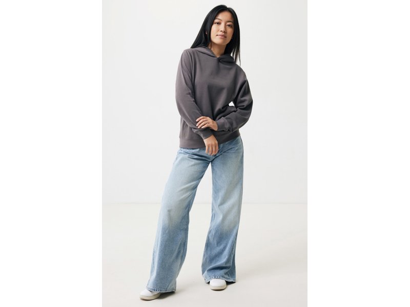 Iqoniq Yengo recycled katoen hoodie met steekzakken Iqoniq Yengo recycled katoen hoodie met steekzakken