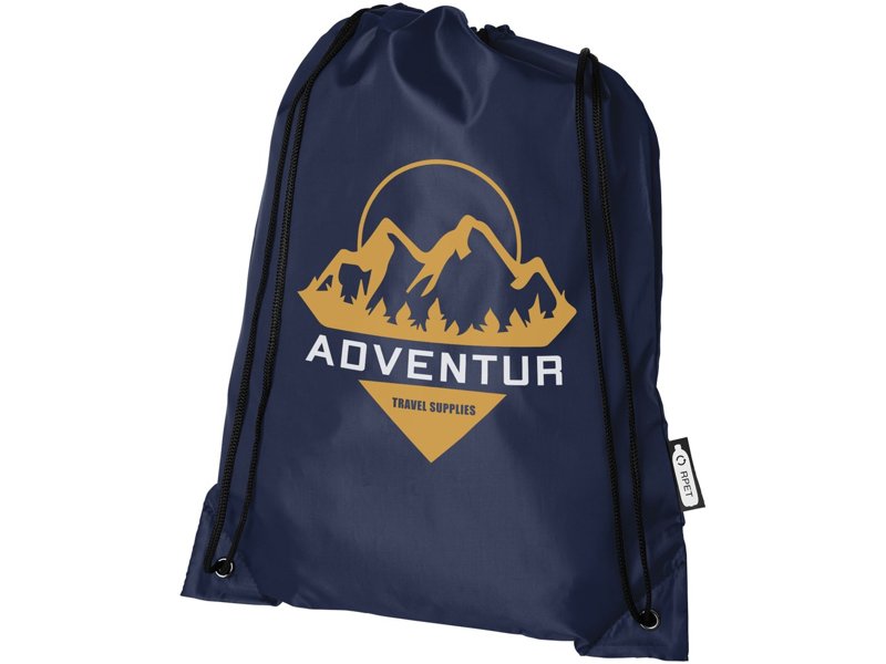 Oriole RPET rugzak met trekkoordsluiting 5L Oriole RPET rugzak met trekkoordsluiting 5L