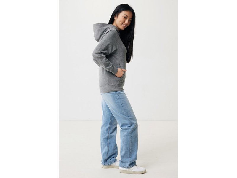 Iqoniq Yengo recycled katoen hoodie met steekzakken Iqoniq Yengo recycled katoen hoodie met steekzakken