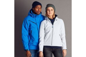 Printer softshell jas Karting