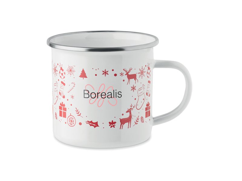 Kerst emaille mok 300ml SEASOMEL