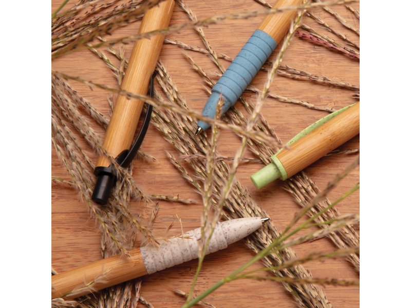 Bamboe & tarwestro pen Bamboe & tarwestro pen