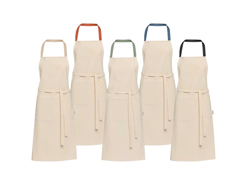 Nia schort van 200 g/m² gerecycled katoen