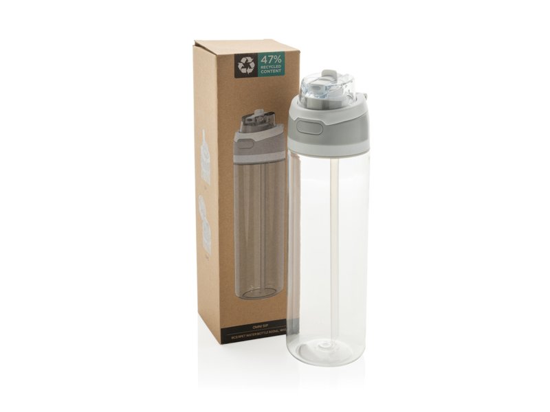 Omni sip RPET water fles 800ML
