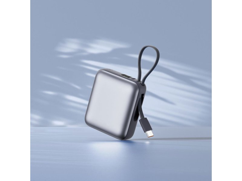 Nova Powerbank 22.5W Power Delivery met ingebouwde kabels 10000 mAh