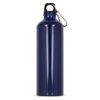 Waterfles aluminium met karabijnhaak 750ml