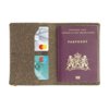 Recycled Leather Passport Holder paspoorthoesje Recycled Leather Passport Holder paspoorthoesje
