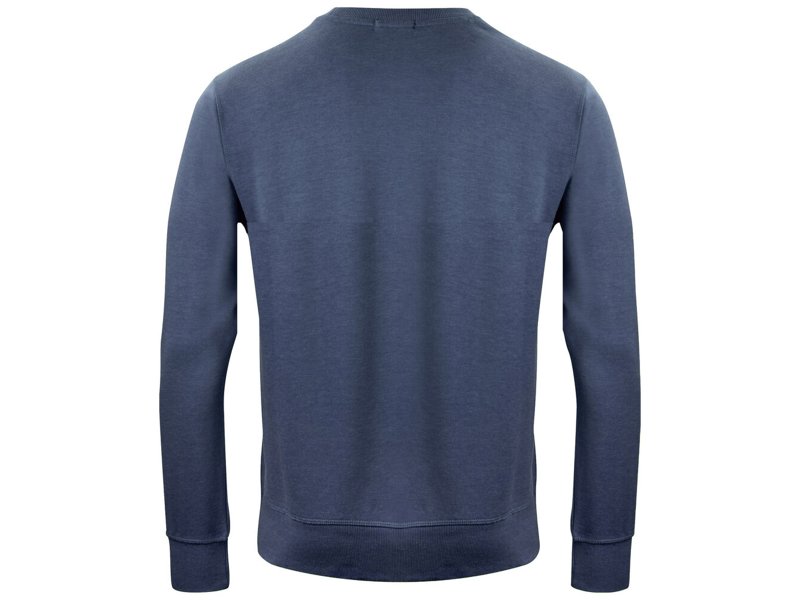 Sweater met ronde hals, basic maar zeer populair met eigen ontwerp