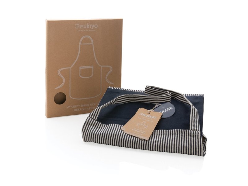 Ukiyo Aware™ 280gr recycled katoenen deluxe schort Ukiyo Aware™ 280gr recycled katoenen deluxe schort