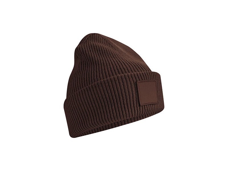 Beechfield - Deep Cuffed Tonal Patch Beanie Beechfield - Deep Cuffed Tonal Patch Beanie