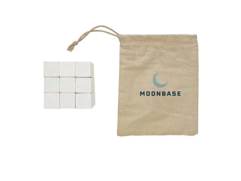 Houten breinbreker met canvas zakje Houten breinbreker met canvas zakje