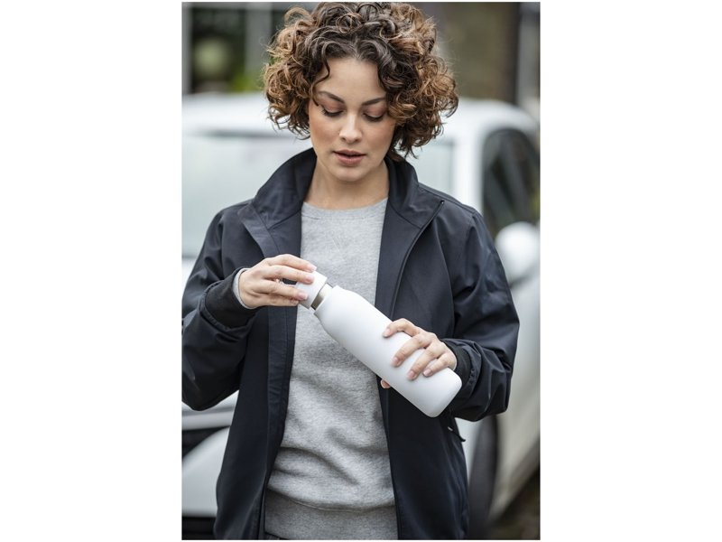 Marka 600 ml koperen vacuüm geïsoleerde fles met metalen lus Marka 600 ml koperen vacuüm geïsoleerde fles met metalen lus