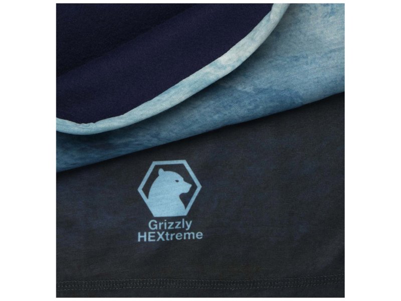 Lara sublimatie multi-scarf met fleecelaag en zomen Lara sublimatie multi-scarf met fleecelaag en zomen