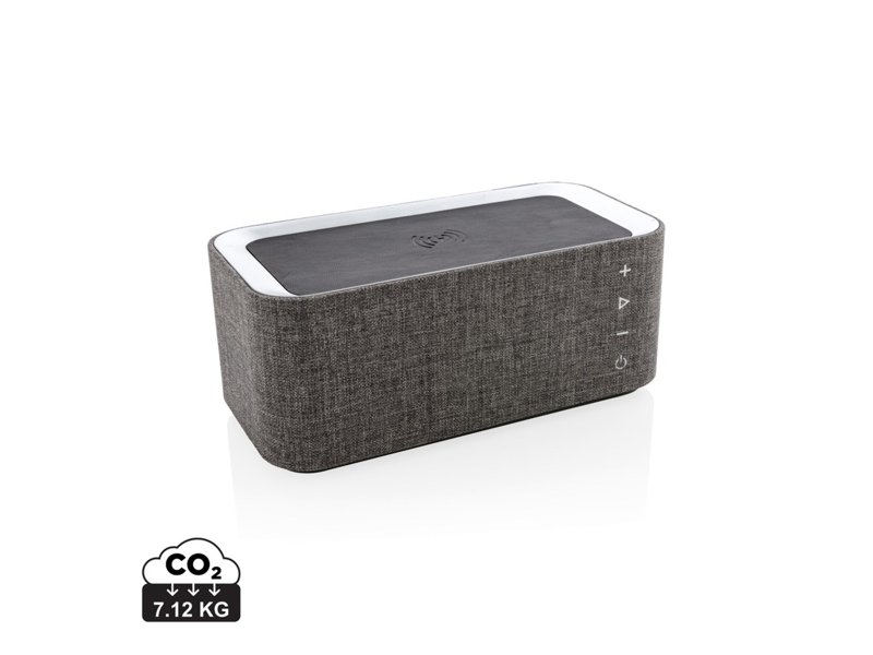 Vogue speaker met 5W draadloze oplader Vogue speaker met 5W draadloze oplader