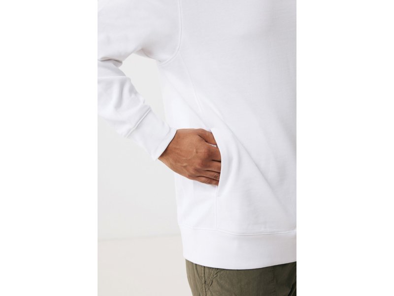 Iqoniq Yengo recycled katoen hoodie met steekzakken Iqoniq Yengo recycled katoen hoodie met steekzakken