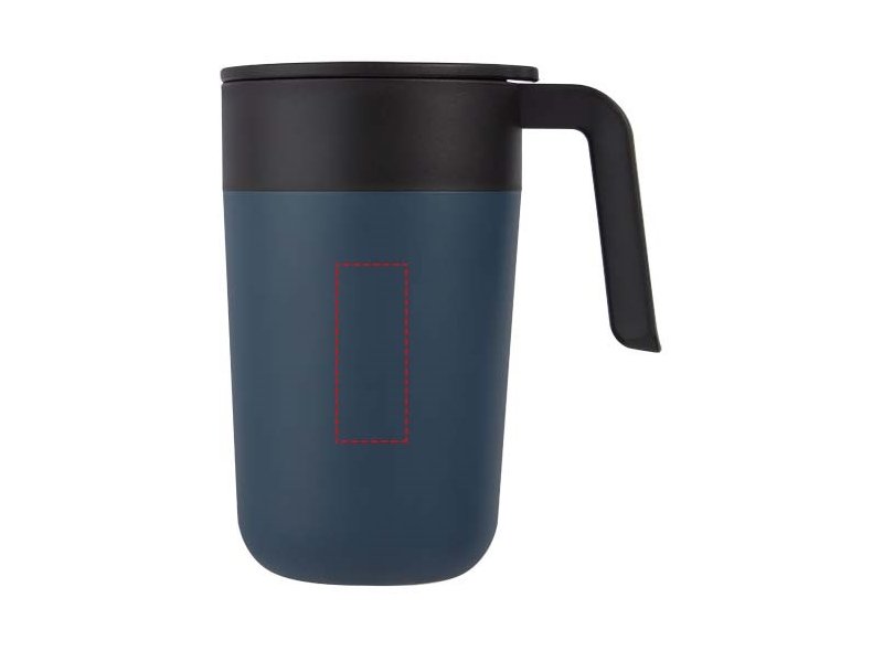 Nordia 400 ml dubbelwandige gerecyclede mok Nordia 400 ml dubbelwandige gerecyclede mok