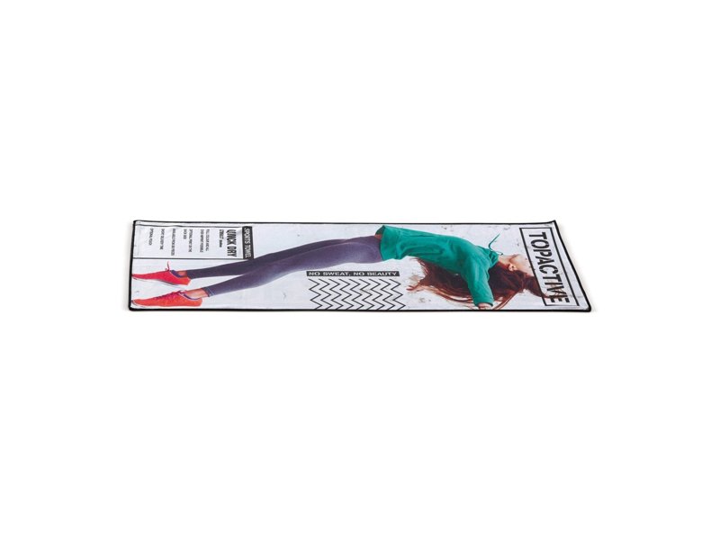 Sneldrogende sporthanddoek met custom-made print