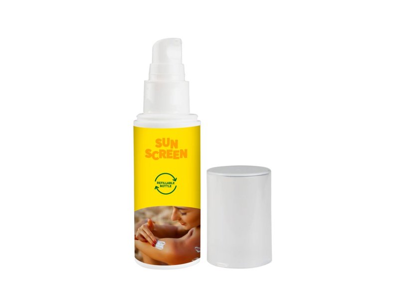 Zonnebrandcrème spf50 50ml hervulbaar