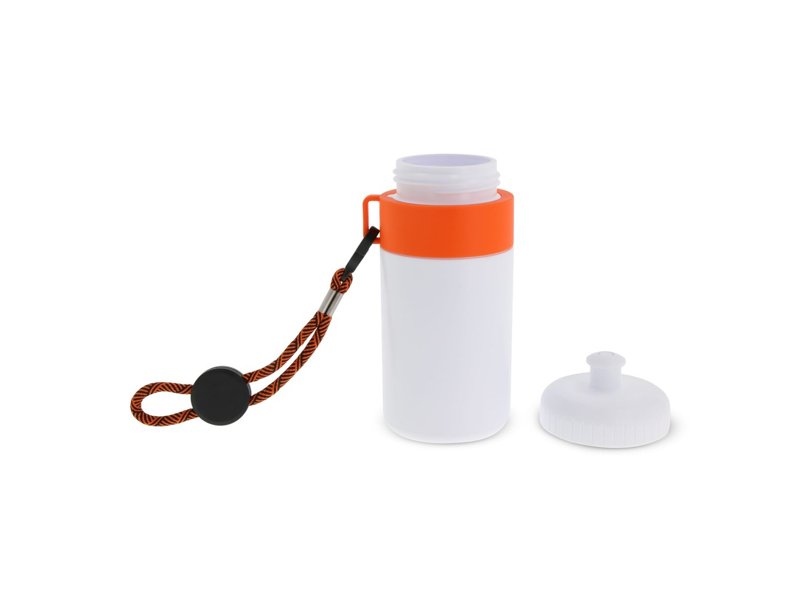 Bidon met rand en koord 500ml Bidon met rand en koord 500ml