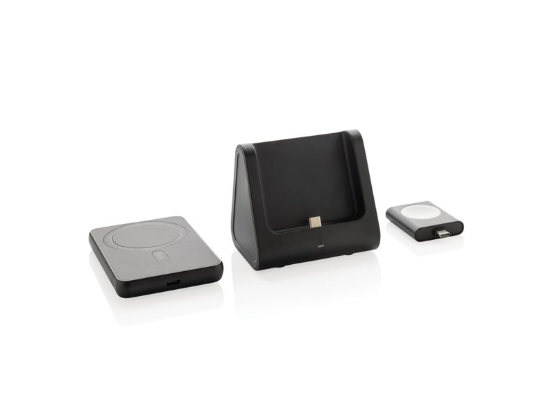 Powerbase RCS rplastic 3 in 1 oplader met powerbank