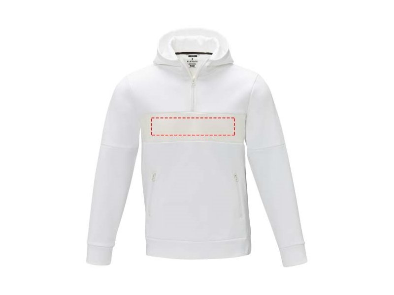 Sayan anorak heren sweater met halve rits en capuchon Sayan anorak heren sweater met halve rits en capuchon